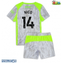 Manchester City Nico Gonzalez #14 Tredjedraktsett Barn 2025-26 Kortermet (+ Korte bukser)